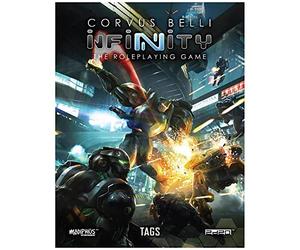 Modiphius Entertainment Infinity: Tags (Tactical Armoured Gears) - Paperback Book, RPG