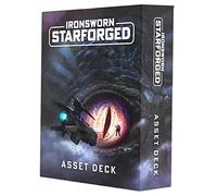 Modiphius Entertainment Ironsworn: Starforged - Asset Deck - RPG Accessory, 90 New Cards to Enhance Your Roleplaying Adventure, Human Centric Science Fiction, Adds Key New Components