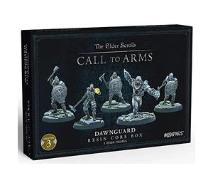 Modiphius Entertainment The Elder Scrolls: Call to Arms - Dawnguard Core Set - 5 Unpainted Resin Figures