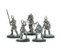 Modiphius Entertainment: The Elder Scrolls: Call to Arms: Draugr Lords - 5 Figures, 32mm Unpainted Resin RPG Miniatures, Scenic Bases, Chapter 4