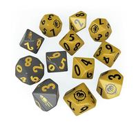 Modiphius Entertainment: Fallout Factions: Dice Sets - The Operators - 12 Engraved Dice, Tabletop Miniatures Game Accessory, Officially Licensed