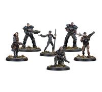 Modiphius Fallout: Miniatures - Brotherhood of Steel Appalachian Command | 6 Unpainted Resin Figures for Tabletop RPG, High-Quality Multi-Part Set with Bases, Official Wilds of Appalachia Wave