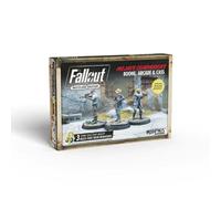 Modiphius, Fallout: Wasteland Warfare - Boone, Arcade and Cass | Tabletop Strategy Wargame Set Includes 3 Detailed Character Miniatures with Scenic Bases for Wasteland Combat Scenarios