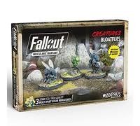 Modiphius Fallout Wasteland Warfare: Creatures Bloatflies - 3 Miniatures, 32mm Unpainted Figures, Forged in The Fire Wave, Grey