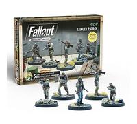 Modiphius, Fallout: Wasteland Warfare - NCR: Ranger Patrol | Elite Tabletop Strategy Game Figures Featuring Snipers and Veterans, 1:48 Scale Miniatures for Scouts and Recon Missions