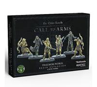 Modiphius: The Elder Scrolls: Call to Arms: Thalmor Patrol - 6 Figure Resin Expansion, Chapter 4, Unpainted, 32mm Miniatures with Scenic Bases, RPG
