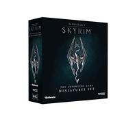 Modiphius | The Elder Scrolls: Skyrim - Adventure Board Game - Miniatures Upgrade Set | Board Game | Ages 14+ | 1-4 Players | 60-120 Minutes Playing Time,Grey,red