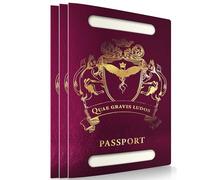 Modiphius: The Troubleshooters: Passport 3-Pack - RPG Accessory, Tri-Lingual English French German, Roleplaying Game, Immersive TTRPG Supplement