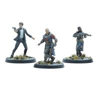 Modipihus Entertainment: Fallout: Miniatures - Raiders: Crater Warlords -3 RPG Miniatures, Wilds of Appalachia Wave, Unpainted Resin Figures, Licensed