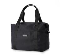 MODISCHEDLER Black Travel Gym Bag for Women - Oversized Capacity with Multi-Compartment Design for Workouts & Weekend Getaways, Black, Black Travel Gym Bag