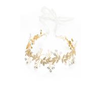 MODISHION Women's Elegant Wedding Headband Hair Accessory in Gold MODISHION Gold One Size