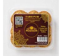 MODISON Farsi Puri Indian Snacks Jeera Crackers 180g