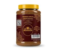 MODISON Garam Masala Powder 1000g, Premium Indian Spice Blend, Authentic Curry Seasoning & Masala Mix, Aromatic Traditional Indian Cooking Spice for Biryani, Chicken Curry, Vegetables & Rice (1KG)