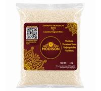MODISON Jasmine Fragrant Rice Long Grain Rice 1kg Vegan