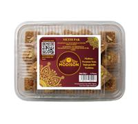 MODISON Methi Paak 4 Piece Pack, Traditional Indian Sweet, Ready to Eat Vegetarian Mithai, Rich Festive Dessert