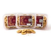 Modison Pepper Banana Wafers,Crunchy Banana Chips With a Peppery Twist | Infused with Bold Black Pepper | Ideal for Snacking, Parties, or Travel | Irresistible Savory Kick 540gm (Pack of 3)