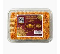 Modison Sev Samosa 180g - Handcrafted Mini Spiced Pastry Pockets with Crispy Savoury Sev - Authentic Indian Namkeen Snack - Spicy, Tangy & Masaledar Crunchy Mix