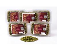 MODISON Spicy Fried Green Peas - Crispy Savory Snack - Authentic Spicy (900 Gram)