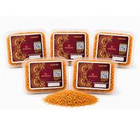 Modison Tikhi Sev - Spicy & Crispy Authentic Gujarati Namkeen | Teekha Gathiya Snacks | Traditional Indian Savoury Munchies - 900g (Pack of 5)
