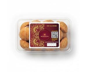 Modison Traditional Dry Kachori - Crispy & Spicy Indian Snack, 180g | Authentic Rajasthani Namkeen | High Protein & Savory Fried Snack