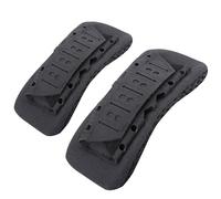 Modixun 2 Pack Shoulder Strap Pad, Breathable Backpack Strap Pads, Soft Mesh Cushion Shoulder Pads for Tactical Vest, Plate Carrier, Chest Rig, Sling Bag, Duffle Bag (Black)