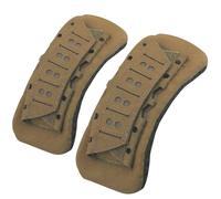 Modixun 2 Pack Shoulder Strap Pad, Breathable Backpack Strap Pads, Soft Mesh Cushion Shoulder Pads for Tactical Vest, Plate Carrier, Chest Rig, Sling Bag, Duffle Bag (Khaki)