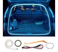 MODJUEGO High Bright Light Strip 2M/4M for Car Trunk Car Boot LED Light Strip (Blue, 4M)