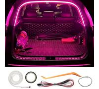 MODJUEGO High Bright Light Strip 2M/4M for Car Trunk Car Boot LED Light Strip (Purple, 2M)