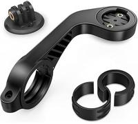 MODJUEGO Out Front Bike Mount Adapter for Garmin Edge GPS Cycling Computer Compatible with 25.4 31.8 35mm Handlebars