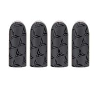 MODJUEGO Professional Sweat-proof Non-slip Ultra-thin 0.3mm superconducting silver Gaming Thumb Cover Gaming Gloves for PUBG Mobile Game Accessories (4 PCS)