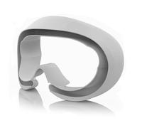 MODJUEGO Silicone Face Cover for PICO 4 &4 Ultra VR Accessories Leakage-Proof Waterproof Sweat-Proof Mask(Gray)