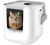 Modkat XL Litter Box, Top-Entry or Front-Entry Configurable, Looks Great, Reduces Litter Tracking