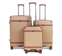 MODO by Roncato Charm 2.0 4 wheels Suitcase set 3-piece with expansion pleat beige