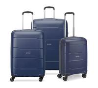 MODO by Roncato Galaxy 4 wheels Suitcase set 3-piece blue