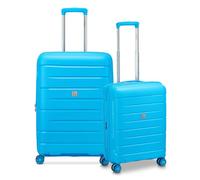 MODO by Roncato Starlight 3.0 4 wheels Suitcase set 2-piece with expansion pleat blue