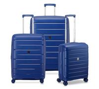 MODO by Roncato Starlight 3.0 4 wheels Suitcase set 3-piece with expansion pleat blue