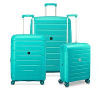 MODO by Roncato Starlight 3.0 4 wheels Suitcase set 3-piece with expansion pleat green