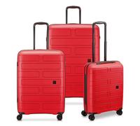 MODO by Roncato Supernova 2.0 4 wheels Suitcase set 3-piece red