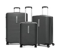 MODO by Roncato Vega 4 wheels Suitcase set 3-piece with expansion pleat gray