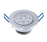 Modoao 5W LED Ceiling Light Downlight with LED Driver,AC85-265V,2700K,Not Dimmable,Retrofit LED Recessed Lighting Fixture,Warm White Spotlight Lamp
