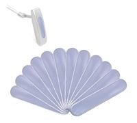 Modonghua 12pcs Adhesive Lead Tape Set, Golf Strips Weight Tape Add Weight, Swing Weight Optimization, Golf Weighted Lead Tape for Golf Club or Tennis Racket Adjust Weight(Silver)