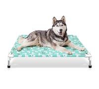 Modorki Elevated Dog Bed Pet cot for Large Dogs, Indoor and Outdoor Use for Large Pets
