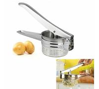 Modren Style Stainless Steel Manual Handheld Potato Mincer Masher Vegetable Ricer Crusher Puree Juicer Fruit Press Maker