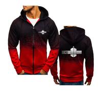 MODRYER Hoodies For Mens Pullover Jacket For Doctor Who Zip Up Sweatshirts Casual Hooded Coats For Youth Boys Long Sleeve Tracksuit Spring Fall Jumpers With Pockets,Red-Adults/M