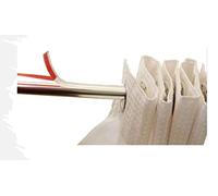 Modtek Curtain and Drapery Ring Glide Tape-Solves Shower and Drapery Rings from catching Allowing Them to Slide SMOOTHLY and Quietly (24Ft Clear)