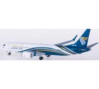 Modu for JC Wings for Oman Air for Boeing 737 MAX 8 A4O-MA 1:400 Airplane Pre-built Airliner Model Display