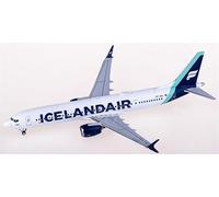 Modu for NG Models for Icelandair for Boeing 737 MAX 9 TF-ICA 1:400 Airplane Pre-built Airliner Model Display