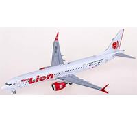 Modu for NG Models for Lion Air for Boeing 737 MAX 9 HS-LSH 1:400 Airplane Pre-built Airliner Model Display