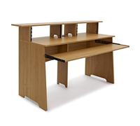 modul 3-Tier Pro Audio 8U Studio Desk Light Oak