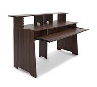 modul 3-Tier Pro Audio 8U Studio Desk Walnut